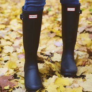 Hunter Original black rain boots